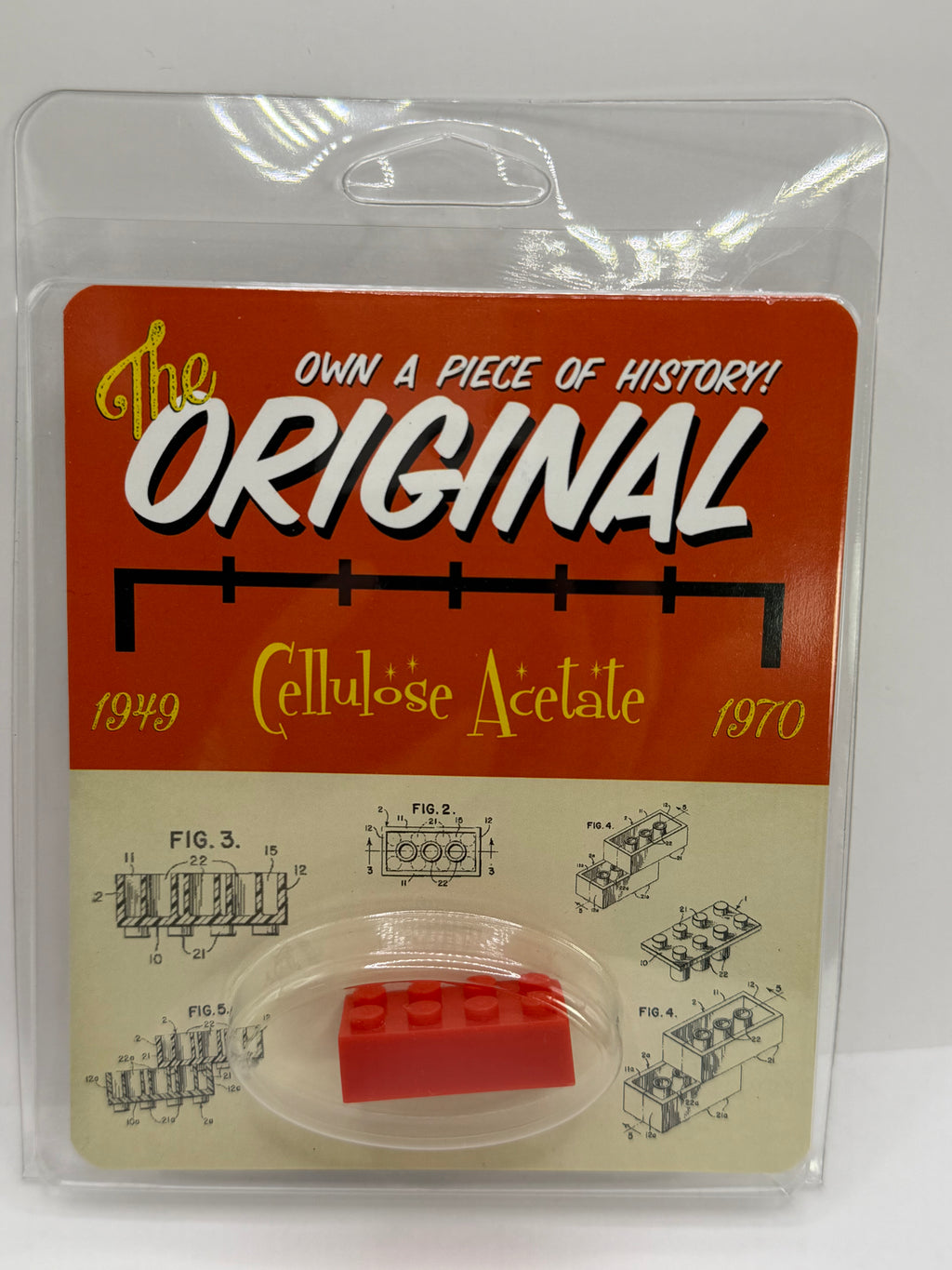 Original Cellulose Acetate 2x4 LEGO® Brick Part #3001, 1949-1970 ...