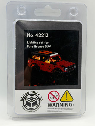 Ford Bronco SUV 42213 Custom Lighting Kit for LEGO® Set Light up kit United Brick Co®