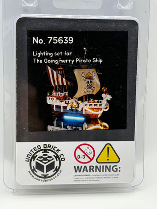 One Piece The Going Merry Pirate Ship 75639 Custom Lighting Kit for LEGO® Set Light up kit United Brick Co®