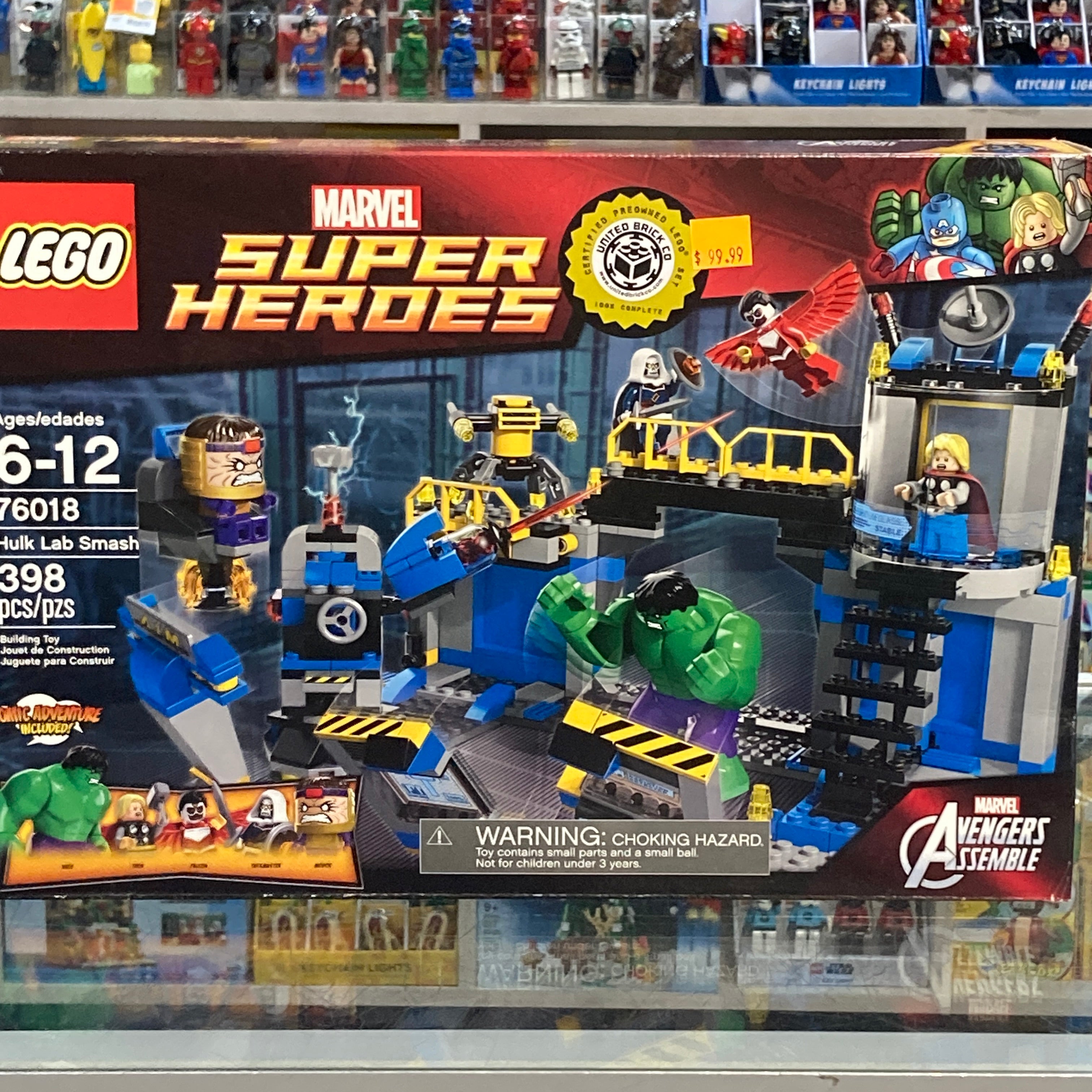 Hulk Lab Smash, 76018 – United Brick Co®