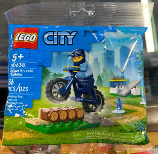 Police Bicycle Training, 30638 Building Kit LEGO®
