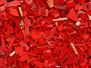Bulk LEGO® Pieces Sorted by Color Bulk LEGO® Red 1/2 lbs