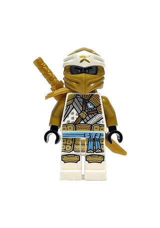 Zane (Golden Ninja) - Crystalized, njo760 Minifigure LEGO® Like New - Without Throwing Stars  