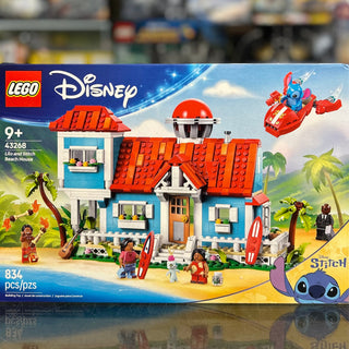 Lilo and Stitch Beach House, 43268 - LEGO® Disney Set Building Kit LEGO® New Sealed