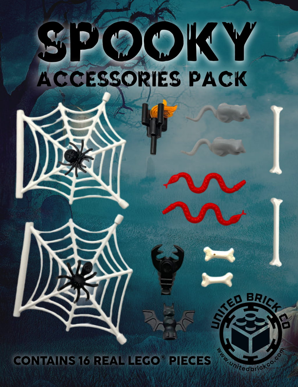 Spooky Accessories Pack – United Brick Co®