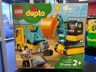 Truck & Tracked Excavator, 10931 Building Kit LEGO®   