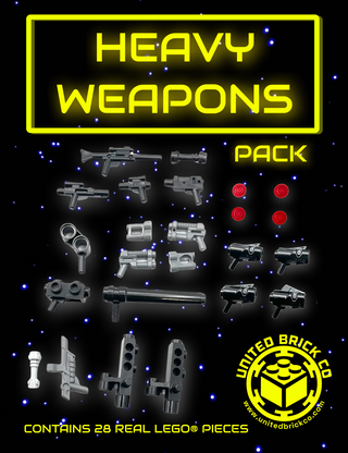 Heavy Weapons Pack Parts Pack United Brick Co®