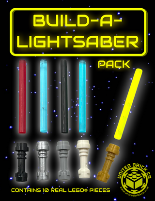 Build-a-Lightsaber Pack Parts Pack United Brick Co®