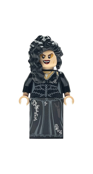 Bellatrix Lestrange - Printed Black Dress, hp092 Minifigure LEGO® Like New  