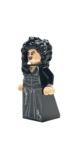 Bellatrix Lestrange - Printed Black Dress, hp092 Minifigure LEGO® Used - Good Condition  