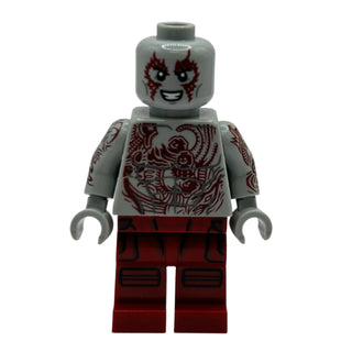 Drax - Dark Red Tattoos, sh0977 Minifigure LEGO®