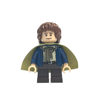 Peregrin Took (Pippin) - Olive Green Cape, lor012 Minifigure LEGO®   
