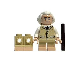 Bilbo Baggins - White Hair, lor117 Minifigure LEGO® Like New with Cane & Sitting Leg Parts  