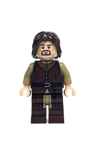 Aragorn - Dark Brown Legs, lor129 Minifigure LEGO® Like New without Sword  