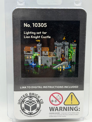 Lion Knight Castle 10305 Custom Lighting Kit for LEGO® Set