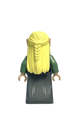 Rivendell Elf - Female, Dark Bluish Gray Robe, lor120 Minifigure LEGO®   