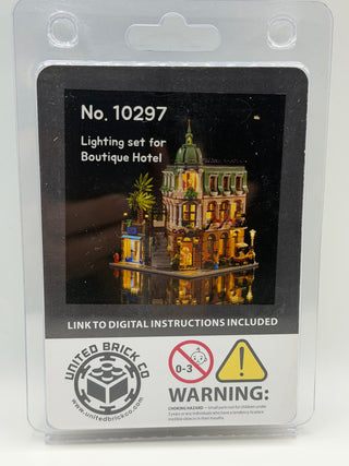 Boutique Hotel 10297 Custom Lighting Kit for LEGO® Set