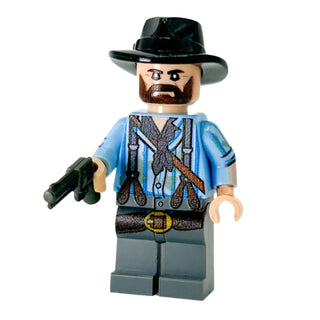 Arthur Red Brick Redemption Minifig - B3 Customs Custom minifigure B3 Customs