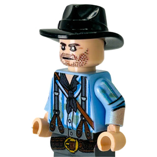 Arthur Red Brick Redemption Minifig - B3 Customs Custom minifigure B3 Customs