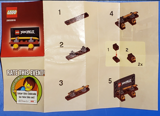 Ninjago Promotional Giveaway polybag, 4636204 Building Kit LEGO®   