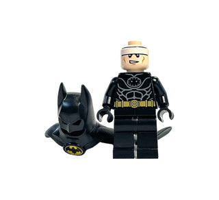 Batman - One Piece Cowl and Cape with Complex Bat Logo (1989), sh607 Minifigure LEGO®   