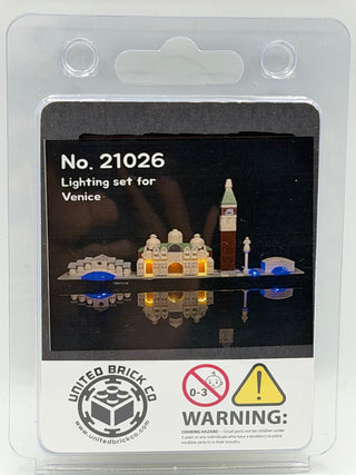 Venice Skyline 21026 Custom Lighting Kit for LEGO® Set