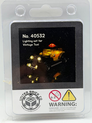 Vintage Taxi 40532 Custom Lighting Kit for LEGO® Set