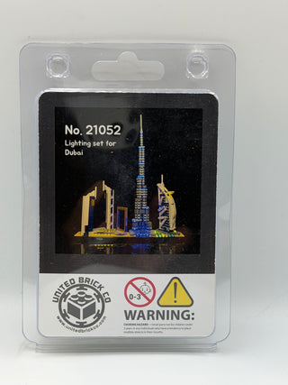 Dubai Skyline 21052 Custom Lighting Kit for LEGO® Set