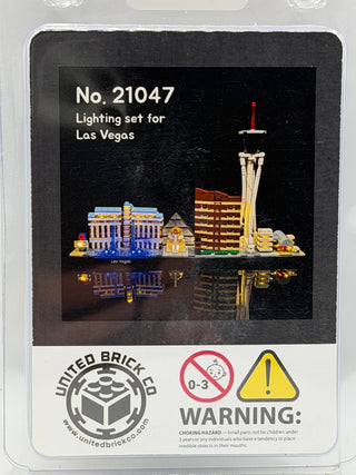 Las Vegas Skyline 21047 Custom Lighting Kit for LEGO® Set