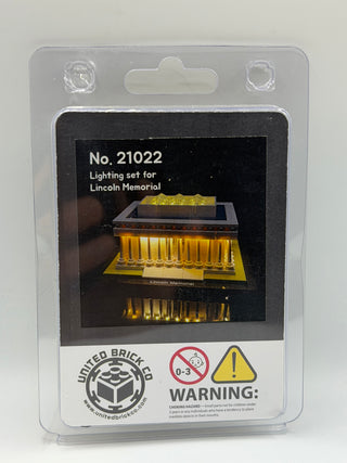 Lincoln Memorial 21022 Custom Lighting Kit for LEGO® Set