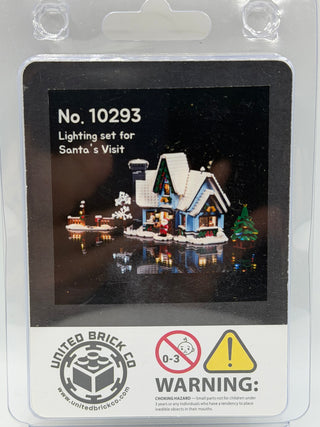 Santa's Visit 10293 Custom Lighting Kit for LEGO® Set