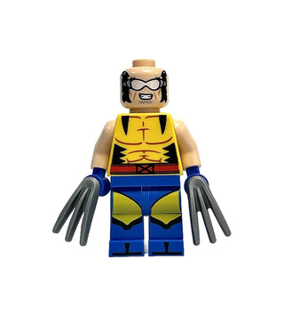 Wolverine - Yellow and Black Mask, Blue Hands, sh939 Minifigure LEGO®   