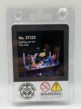 Fish Tank 31122 Custom Lighting Kit for LEGO® Set