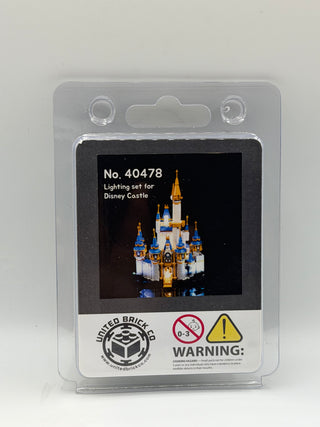 Disney Castle 40478 Custom Lighting Kit for LEGO® Set
