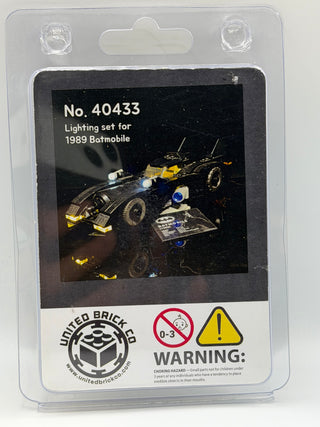1989 Batmobile 40433 Custom Lighting Kit for LEGO® Set