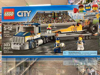 Dragster Transporter, 60151 - LEGO® City Set Building Kit LEGO®