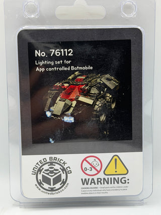 App Controlled Batmobile 76112 Custom Lighting Kit for LEGO® Set
