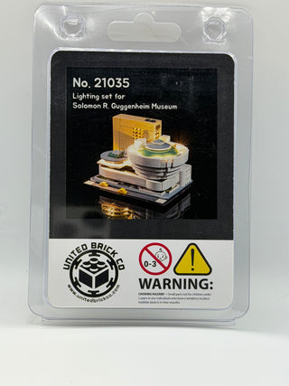 Solomon R. Guggenheim Museum 21035 Custom Lighting Kit for LEGO® Set