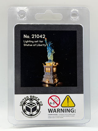 Statue of Liberty 21042 Custom Lighting Kit for LEGO® Set