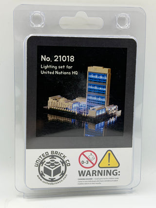 United Nations HQ 21018 Custom Lighting Kit for LEGO® Set