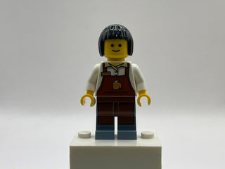 Barista with Gray Shading at Sides - Assembly Square, twn270 Minifigure LEGO®