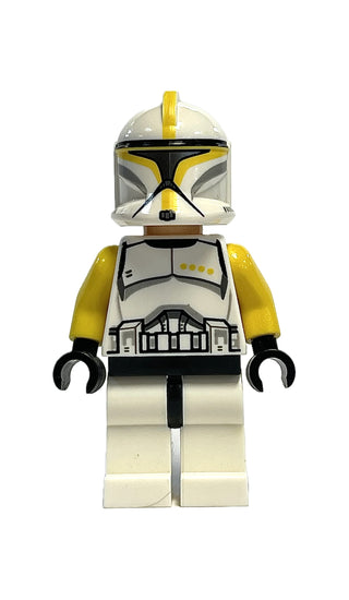 Clone Trooper Commander (Phase 1) - Yellow Arms, Scowl, sw0481 Minifigure LEGO®   