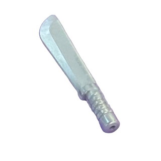 Minifigure Weapon Machete, 29109 Part LEGO® Flat Silver