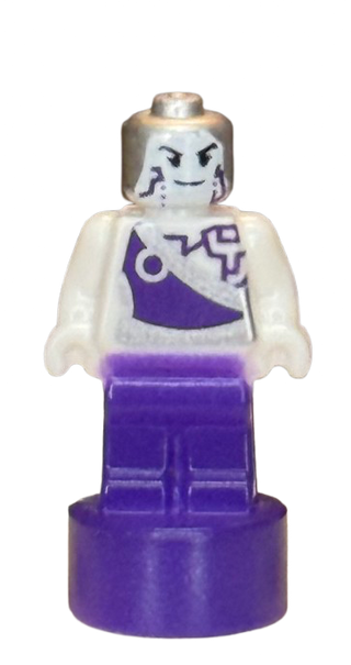 Minifigure, Utensil Statuette / Trophy with Ninjago Pixal (P.I.X.A.L.) Pattern, 90398pb009 Minifigure LEGO®