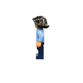 Sammy Gutierrez - Medium Blue Jacket over Dark Red Shirt, Dark Blue Legs-jw122 Minifigure LEGO®