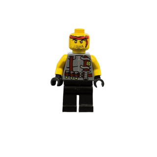 Digger - Knife Torso, din008 Minifigure LEGO®