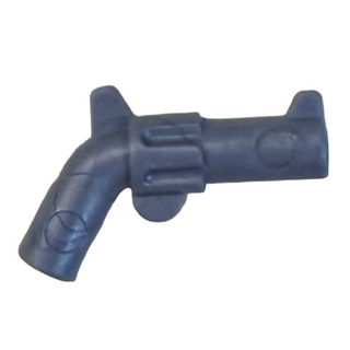 Minifigure Weapon Gun Pistol Revolver - Large Barrel and Solid Handle Part#30132 Part LEGO® Flat Silver
