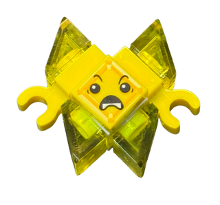 Kryptomite - Yellow, Small Crystals, Hands, shg030 Minifigure LEGO®