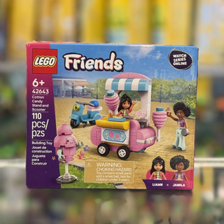 Cotton Candy Stand and Scooter, 42643 - LEGO® Friends Set Building Kit LEGO®