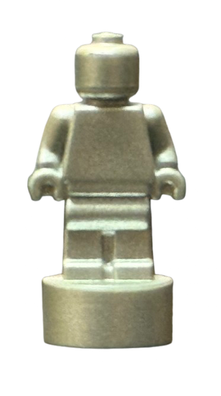 Minifigure, Utensil Statuette / Trophy, 90398 Minifigure LEGO® Metallic Silver